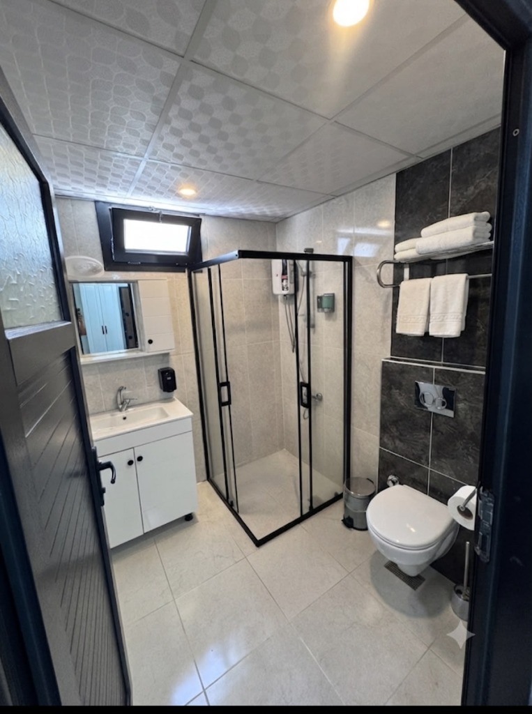 MS BUTİK OTEL Lüks Mermer Banyo