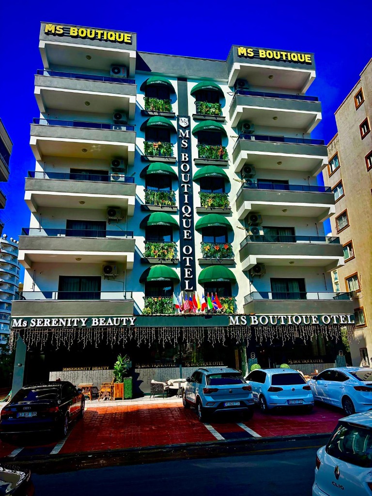 MS BUTİK OTEL Mezitli Gündüz Binasi ve Tabela