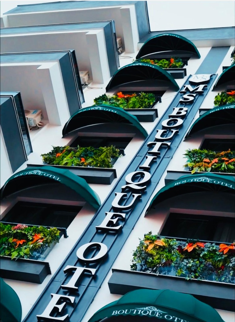 MS BUTİK OTEL Gece Işıklandırması